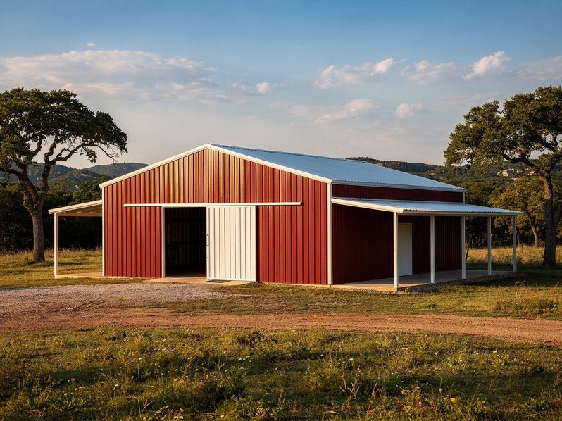 30x50 Metal Barn, Waller TX